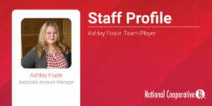 Staff Profile: Ashley Foate