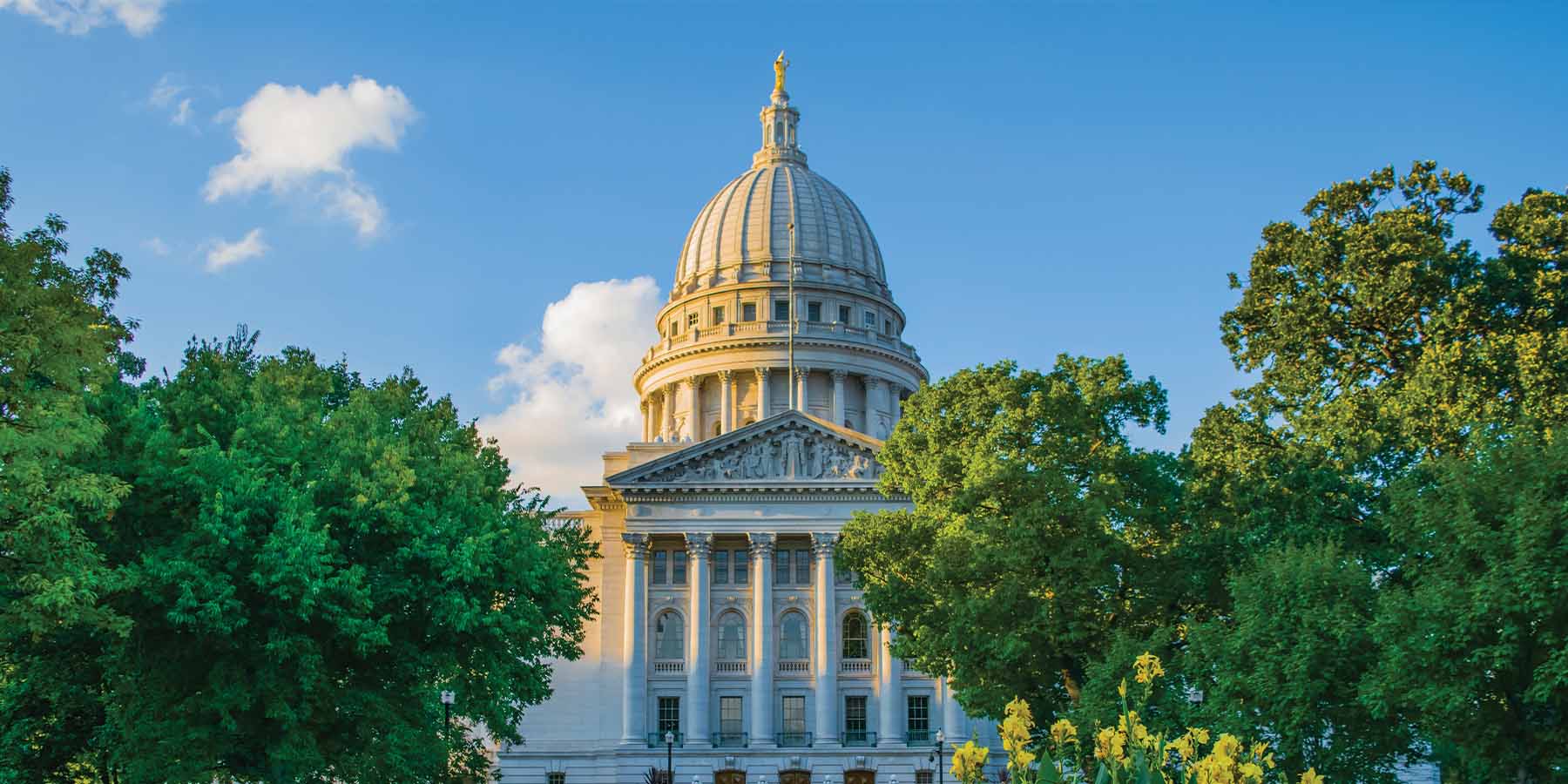 Wisconsin capital building