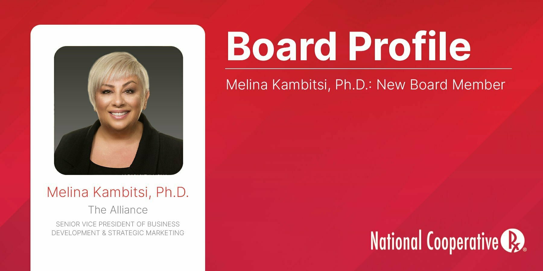 Staff profile for Melina Kambitsi